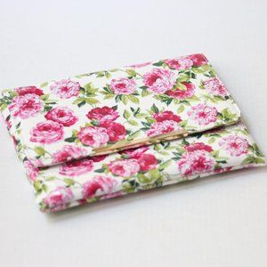 Dune London White Floral Print Clutch